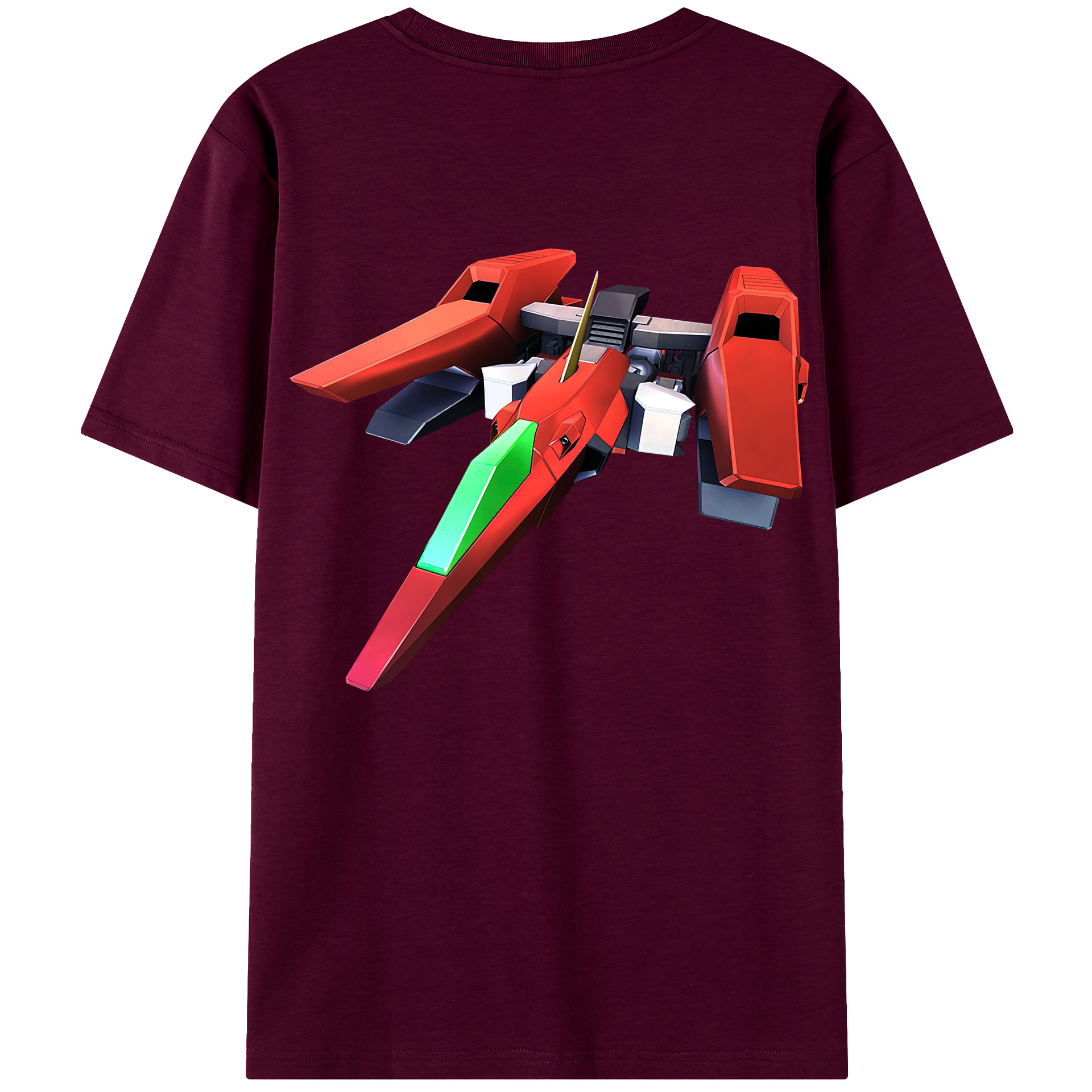 （画像用） 機動戦士ガンダム Mobile Suit Gundam レディース半袖Tシャツ(バックプリント)